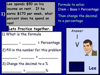 Working a Budget Mathematics Lesson w/ worksheet