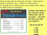 Buying Food - Adding Sales Lesson