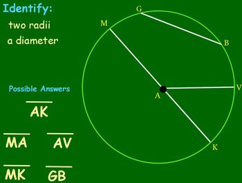 Basic Algebra and Geometry Lesson (worksheet included)