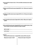 FREE - Figuring a Budget Worksheet - FREE