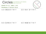 Circles and Triangles Geometry Lesson