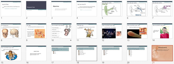 Ear Protection Worksheet Hygiene - Ear Protection w/worksheet – Engaging Einsteins
