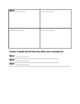 Physical Geography Vocabulary Engaging Einsteins