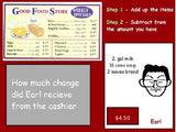 Buying Food - Finding Change Lesson