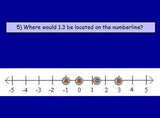 Number line Lesson w/ Worksheet