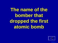 World War 2 (Post Pearl Harbor) - Jeopardy Review