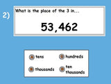 Place Value Lesson (worksheet included)