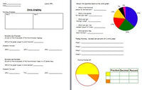 Understanding Pie Graphs Lesson w/ worksheet