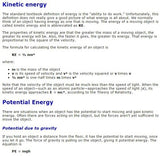 Different forms of Energy Webquest