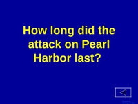 World War 2 (Pre War & Pearl Harbor) - Jeopardy Review