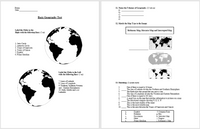 Basic Geography Assessment (Test)