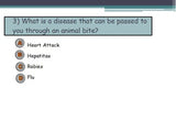 Diseases - Causes of Acquired Diseases w/worksheet