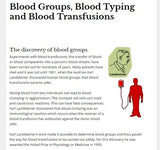 Blood WebQuest