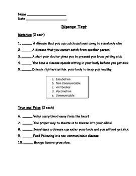 Disease Assessment (Test)